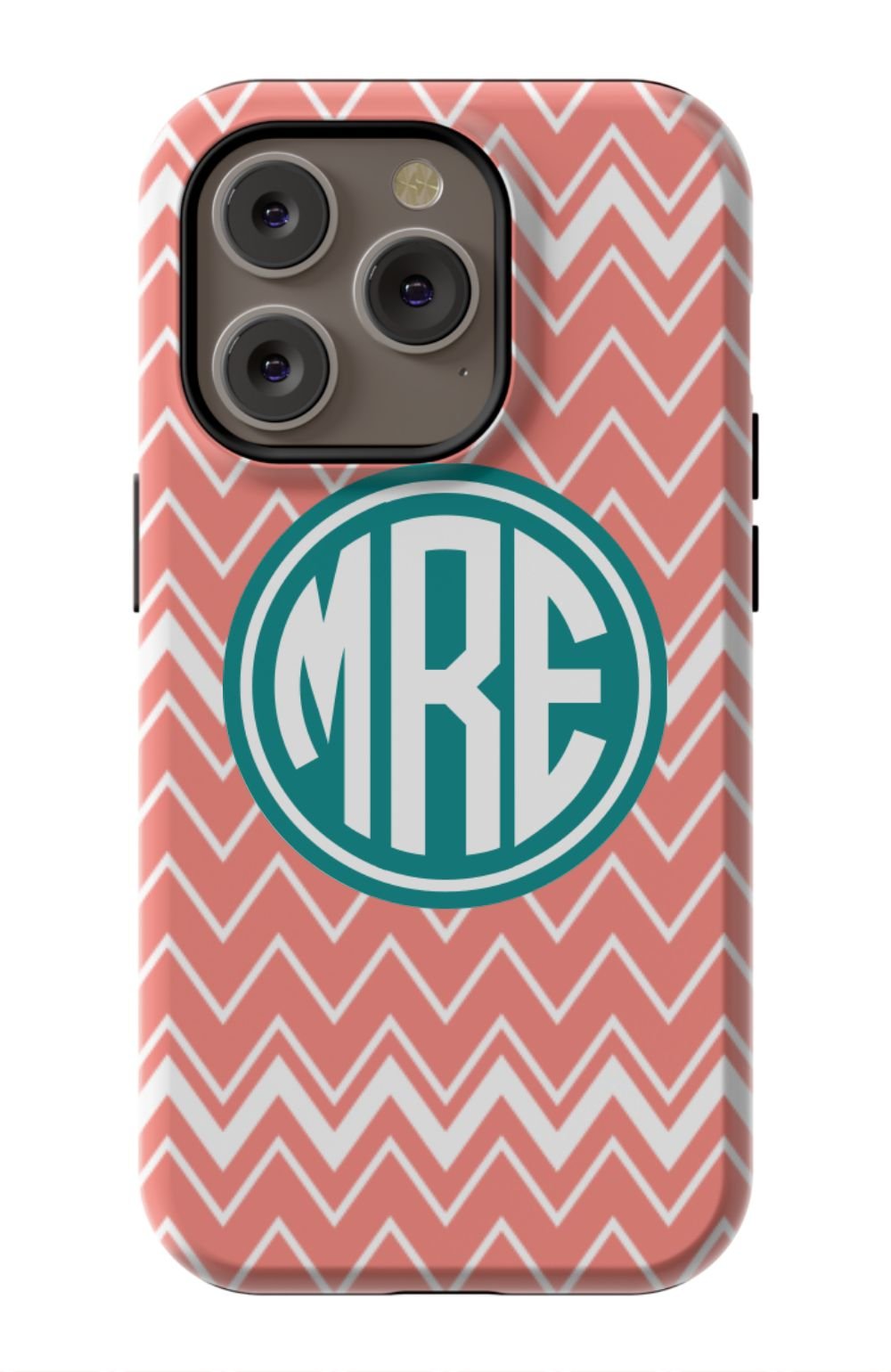 Personalized Chevron Mongoram Phone Case